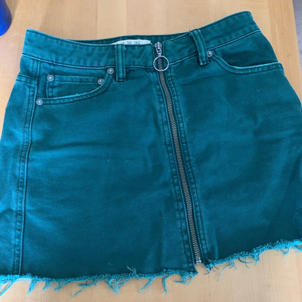 Free People Zip It Up skirt